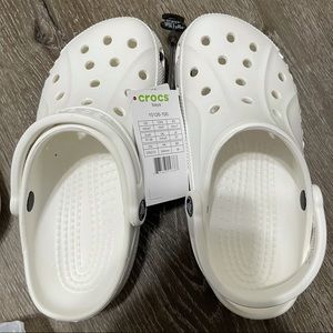 Crocs Baya Unisex Clog Sandals White